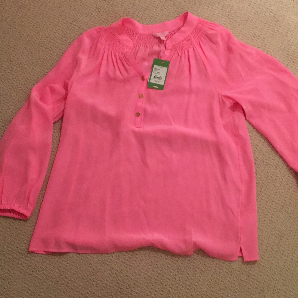 New pink Elsa Lilly top